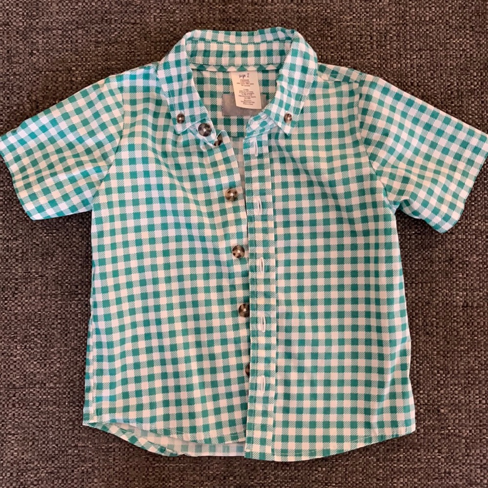 Boys button up shirt